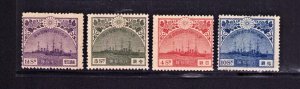 Japan: Sc #167-170, MH