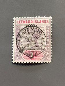 Leeward Islands 10 F-VF MH.  See note. Scott $ 9.25