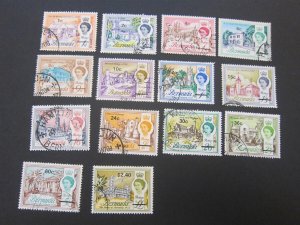 Bermuda 1970 Sc 238-9,41,43-52,54 FU