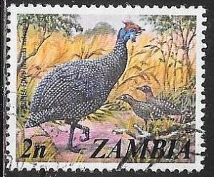 Zambia 136 Used - Guinea Fowl