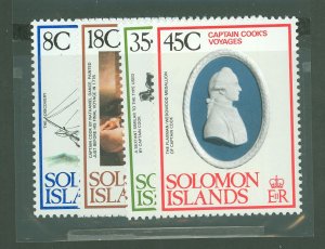 Solomon Islands (British Solomon Islands) #381-4  Single (Complete Set)