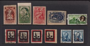 Russia - 11 stamps from 1923-27, cat. $ 42.65