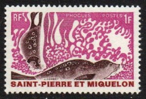 St. Pierre & Miquelon Sc #389 Mint Hinged