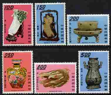 Taiwan 1968 Chinese Art Treasures perf set of 6 unmounted...