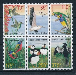 [NA1363] Netherlands Antilles Antillen 2001 Birds Vögel Oiseaux Aves MNH