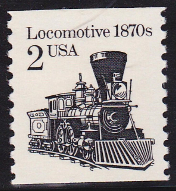 Single 2c Locomotive US #2226 (BT DG), US #2226a (NT DG, NT SG) Lot (3) MNH