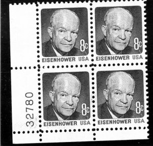 1394 Eisenhower, MNH LL-PB/4 (#32780)