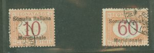 Somalia (Italian Somaliland) #J2/J7 Used