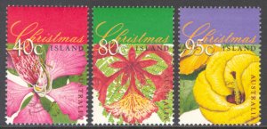 Christmas Island 1998 Scott #413-415 Mint Never Hinged