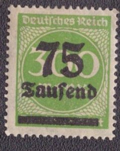 Germany 250 1923 MH