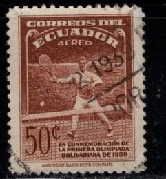 Ecuador - #C67 Tennis  - Used