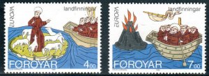 Faroe Islands  #264-265  Mint NH CV $3.65