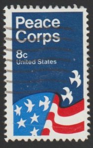 SC# 1447 - (8c) - Peace Corps, used single - Used single