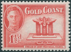 Gold Coast 1948 1½d scarlet SG137 unused