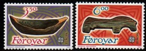 Faroe Islands # 191 - 192 MNH