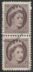 Canada #337 1c Queen Elizabeth II