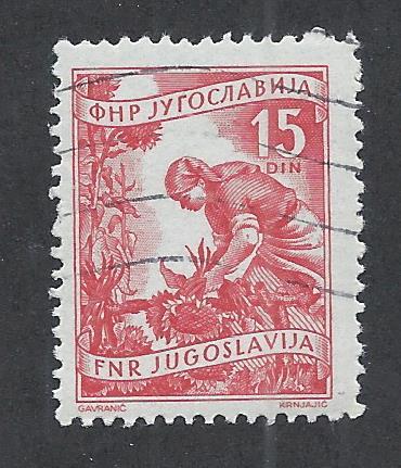 YUGOSLAVIA SC# 347 F-VF U 