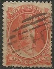 Nova Scotia Scott #12 Stamp - Used Single