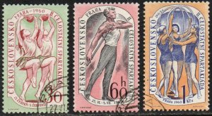 Czechoslovakia Sc #958-960 Used