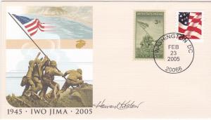 United States Cover Iwo Jima 60th Anniversary, Howard Koslow