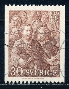 Sweden #594 Single Used