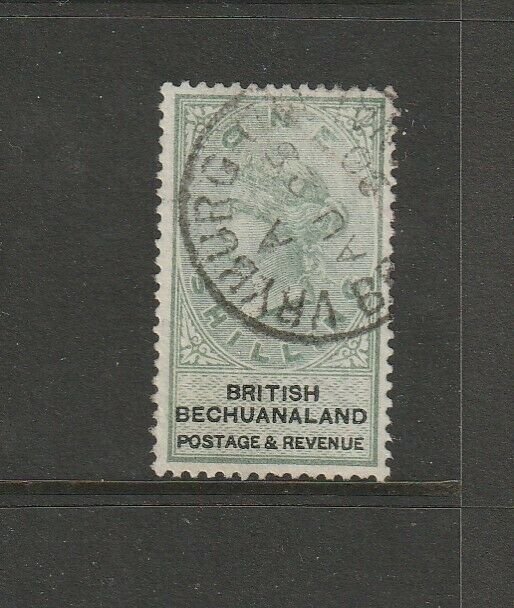 Bechuanaland 1888 QV Defs 1/- FU SG 15