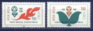 Norway #757-8 MNH Complete Set