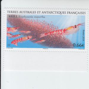 2015 FSAT/TAAF Antarctic Krill (Scott 515) MNH