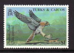 Turks and Caicos Bird 812 MNH VF 