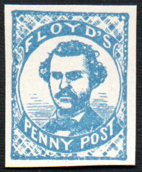 US #Local 68L1 VF/XF mint no gum, John Floyd, sold as is, Fresh!