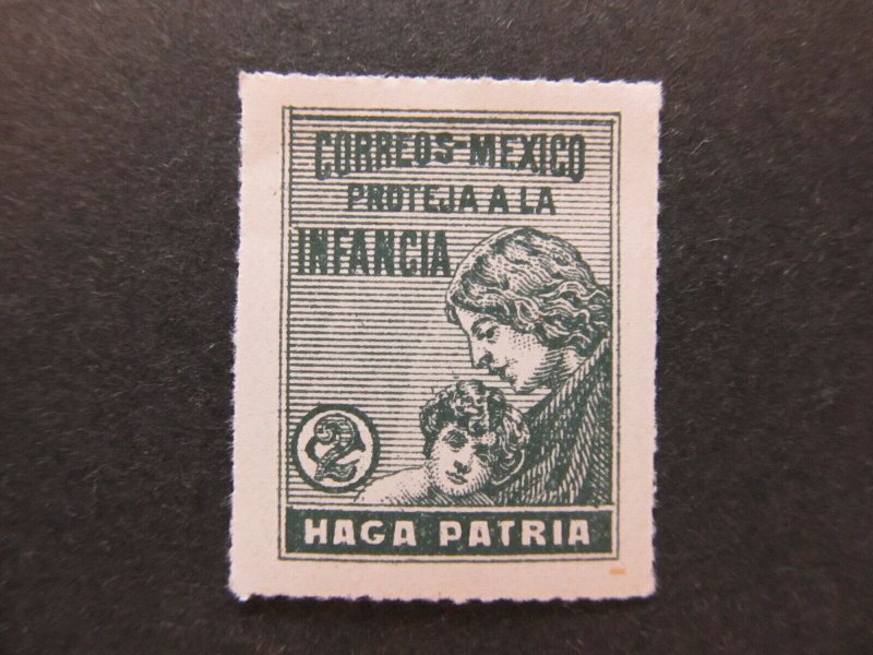 A4P44F71 Mexico Postal Tax 1929 2c size 19x25 1/4 mnh**