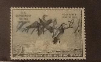 United States, RW18, $2 Gadwalls 1951 Single, **Used** #1