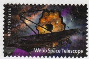 SC# 5720 - (60c) - Webb Space Telescope - USED Single Off Paper