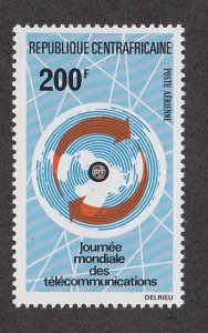Central Africa # C111, International Telecommunications Day, Mint NH, 1/2 Cat.