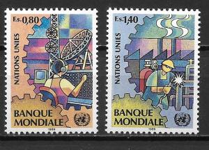 UN Geneva 173-74 World Bank set MNH