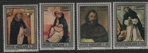 VATICAN CITY,  509-512  MNH SET