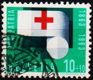 Switzerland.1963 10c+10c S.G.677 Fine Used