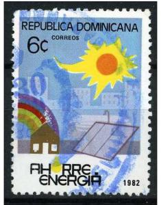 Dominican Republic 1982 - Scott 863 used - 6c, Energy 