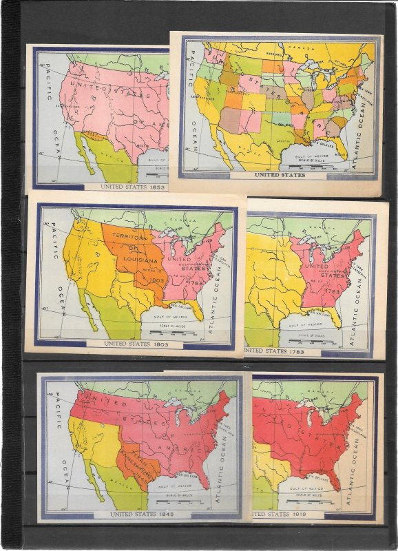 Philatelic Maps of United States by K. Bileski