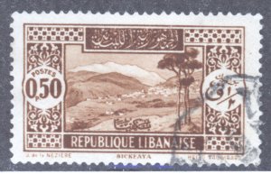 Lebanon, Scott #117, Used