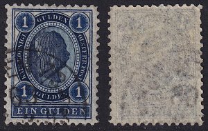 Austria - 1890 - Scott #62 - used - WIEN 63 pmk