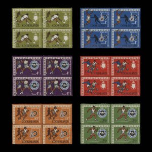 Cook Islands 1967 (MNH) South Pacific Games blocks ✔️