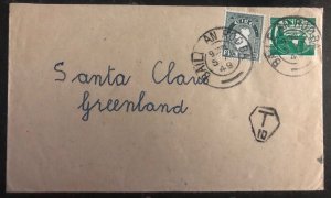 1949 Baile An Rodba Ireland Cover To Santa Claus In Greenland