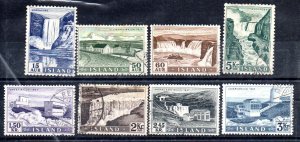 ICELAND. 1956. Power Stations and Waterfalls.