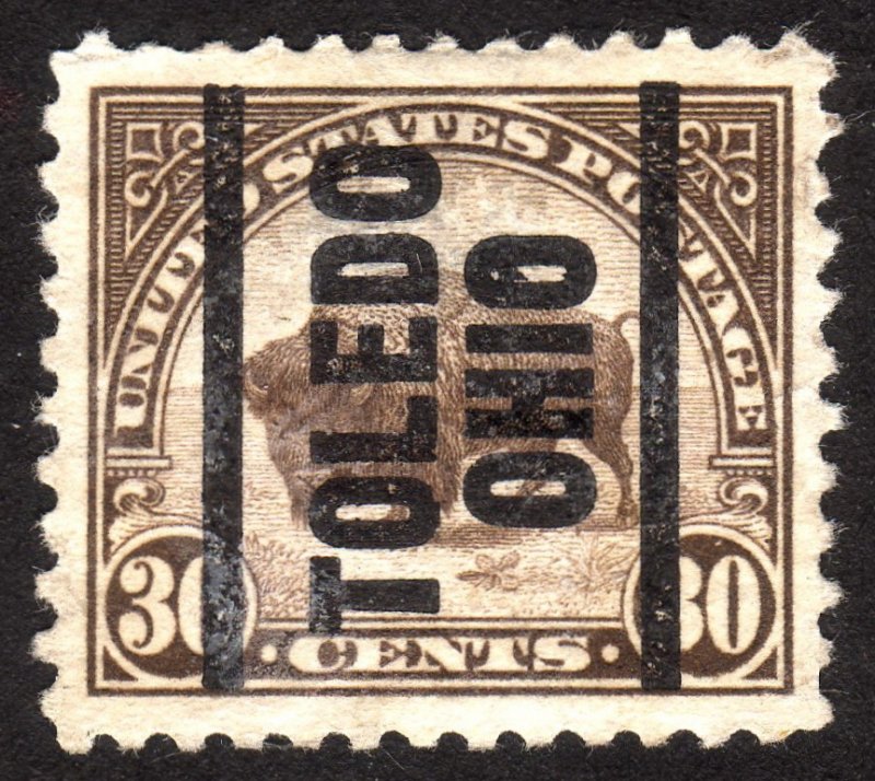 1923, US 30c, Nice centered, Used, Toledo precancel, Sc 569