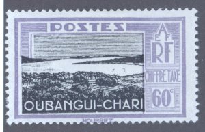 Ubangi, Scott #J19, MH