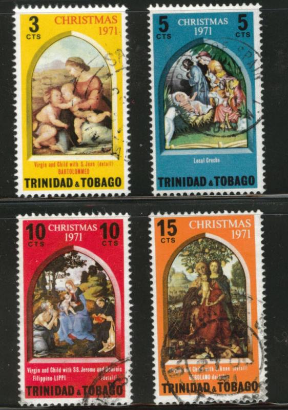 Trinidad Tobago Scott 203-206 Used CTO set