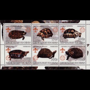 BENIN 2002 - Sheet-Turtles NH