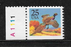 #2283 MNH Plate # Single