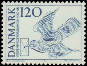 Denmark #562-564, Complete Set(3), 1974, Never Hinged